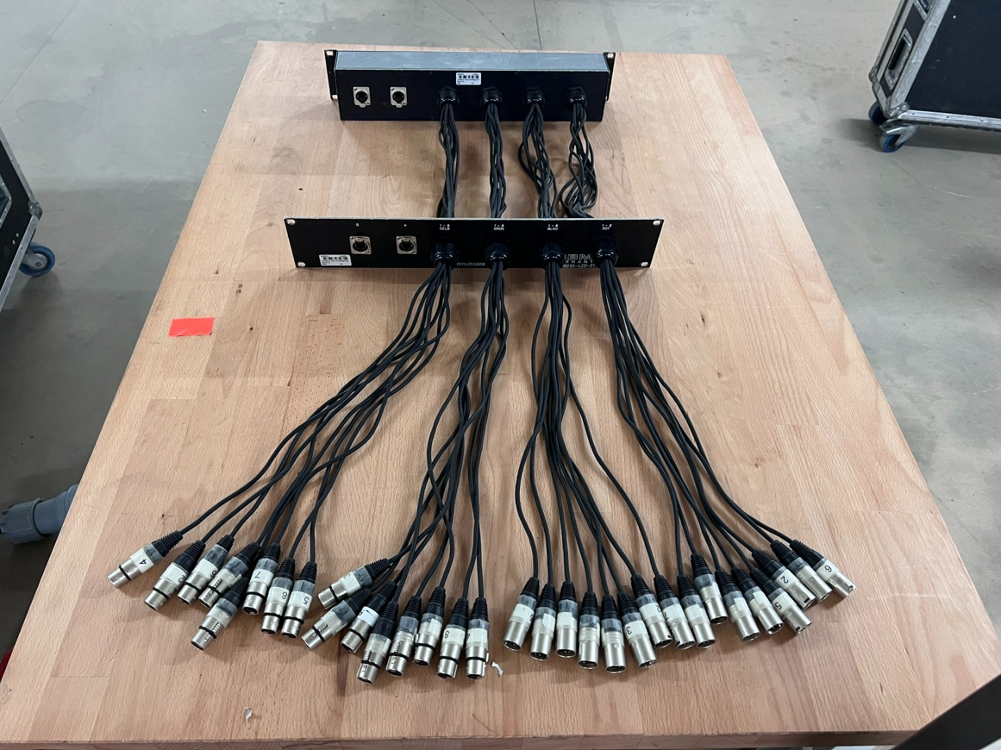 Various Snake ITT FOH Patch Bay Rackmount 120m | 184.00 USD ...